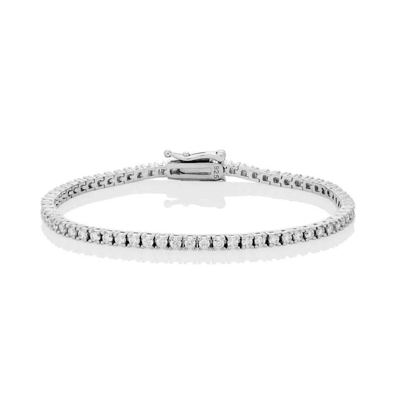 2MM Moissanite Tennis Bracelet