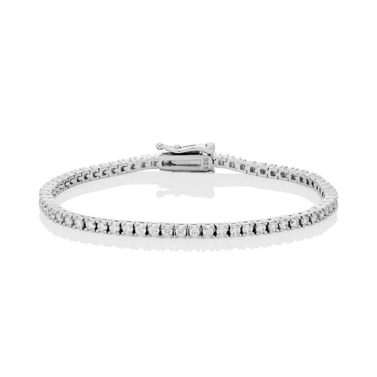 2MM Moissanite Tennis Bracelet
