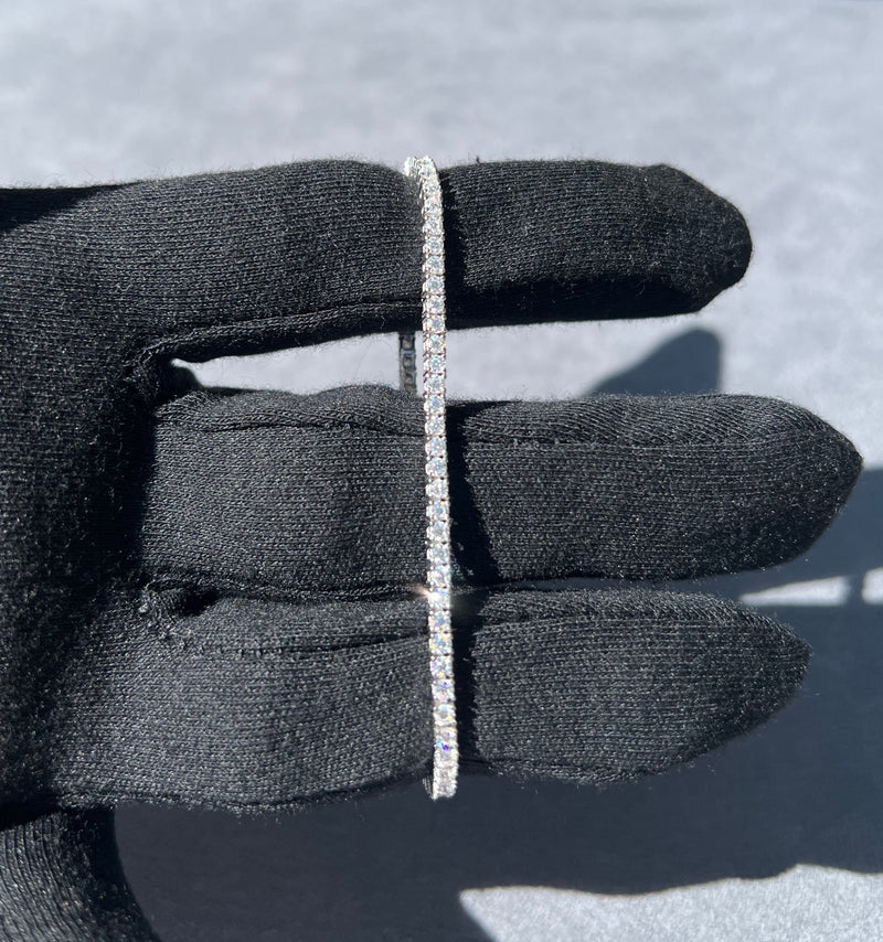 2MM Moissanite Tennis Bracelet