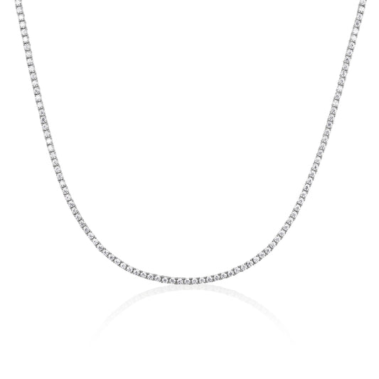 2mm Moissanite Tennis Chain