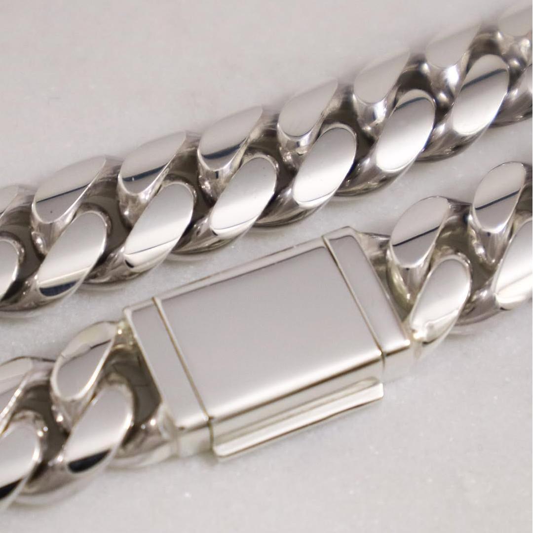 Handmade Sterling Silver Miami Cuban Link Bracelet (6MM-10MM)