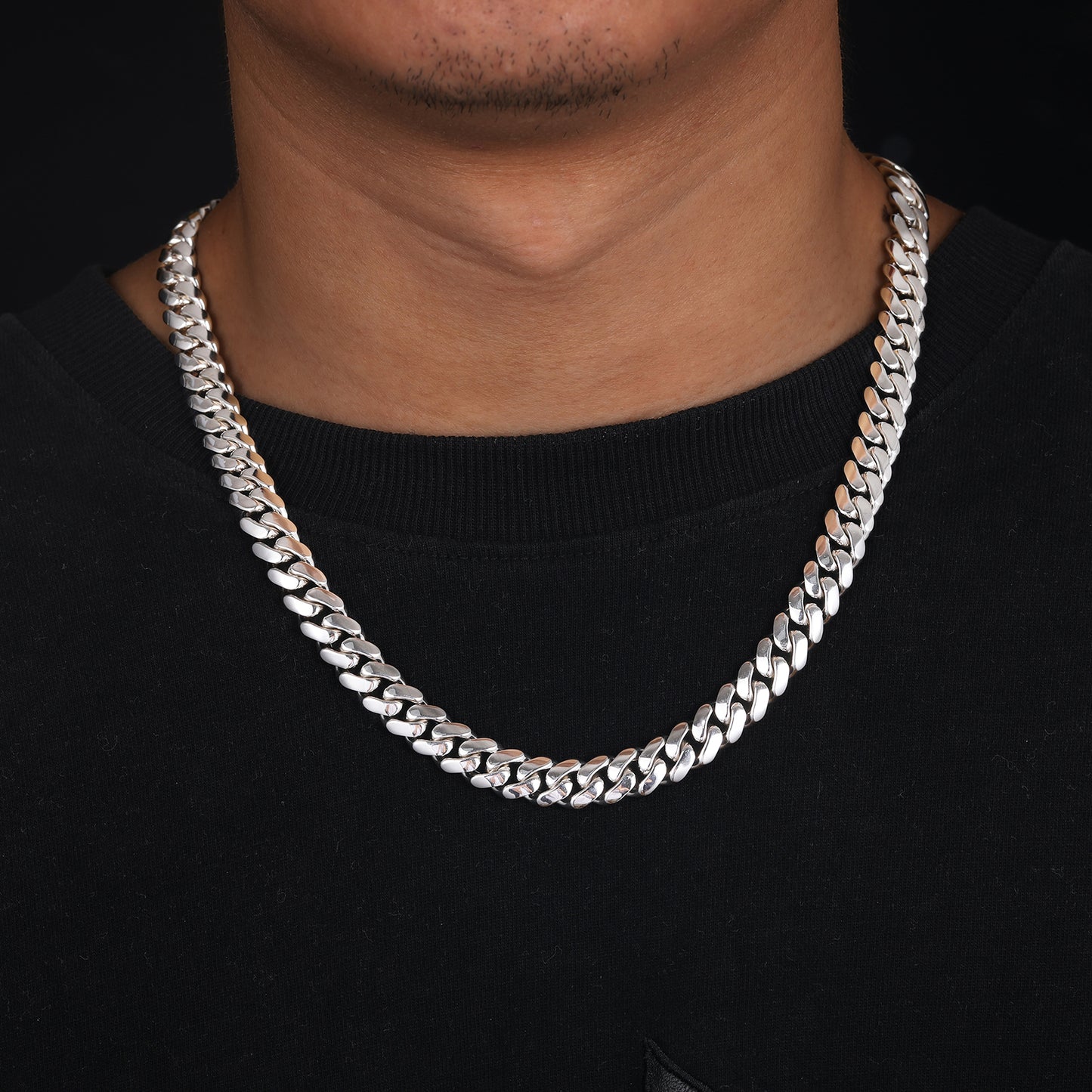 Handmade Sterling Silver Miami Cuban Link Chain (6MM-10MM)